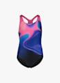 speedo Splashback Print costume da bagno bambina Blu 49155 1
