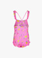 speedo Print Frill Thinstrap Kleinkind Badeanzug Pink 49157 2