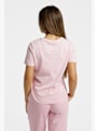 Kappa Sylvie Logo t-shirt femmes Pink 49191 3