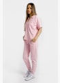 Kappa Irene Jacquard Damen Poloshirt Pink 49188 4
