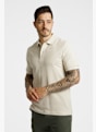 Kappa Izzy Jacquard polo hommes Beige 49216 2