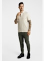 Kappa Izzy Jacquard polo hommes Beige 49216 4