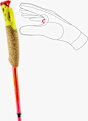 LEKI Ultratrail FX.One SL bastone da trail running Pink 49220 7
