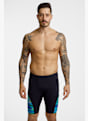 speedo Spliced Printed Jammer Herren Badehose Schwarz 49231 1