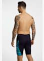 speedo Spliced Printed Jammer Herren Badehose Schwarz 49231 2