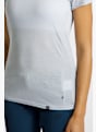 2117 OF SWEDEN Almo Merino Damen T-Shirt Blau 55845 5