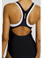 speedo Colourblock Racerback maillot de bain femmes Noir 49271 3