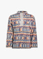 Columbia Helvetia™ II Printed Half Snap Fleece midlayer hommes Bleu 49283 1