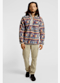 Columbia Helvetia™ II Printed Half Snap Fleece Herren Midlayer Blau 49283 4