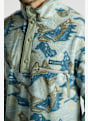 Columbia Helvetia™ II Printed Half Snap Fleece midlayer hommes Bleu 49286 5