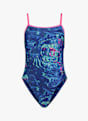 speedo Club Training 2.0 Vanquisher Printed V-Back maillot de bain femmes Bleu 49292 1
