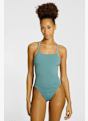 speedo V Class Active Back maillot de bain femmes Vert 49294 1