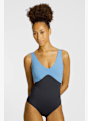 speedo Sculpture Butterfly Back costume da bagno donna Blu 49301 1