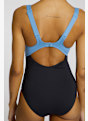 speedo Sculpture Butterfly Back costume da bagno donna Blu 49301 3