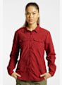 Craghoppers NosiLife Anti-Insect Adventure III camicetta da trekking donna Rosso 49376 1