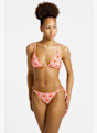 BEACH MOUNTAIN Triangle bikini femmes Rouge 49397 2