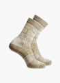 46 NORD 2-Pack 35-42 chaussettes de randonnée femmes Beige 49423 1