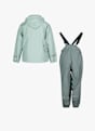 Didriksons Slaskeman giacca impermeabile + pantaloni antipioggia bambini Verde 49455 2