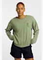 Roxy Surfing By Moonlight longsleeve femmes Vert 49548 1