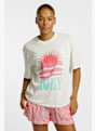 Roxy Hangloose Poster Damen T-Shirt Weiss 49576 1