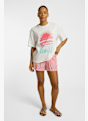 Roxy Hangloose Poster t-shirt donna Bianco 49576 3
