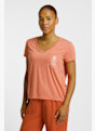 Roxy Laguna Green t-shirt femmes Orange 49578 1