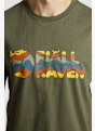 Fjällräven Multicolor Logo Herren T-Shirt Grün 49690 4