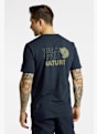 Fjällräven Walk With Nature Herren T-Shirt Blau 49715 3