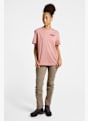 Fjällräven Heavy Classic t-shirt femmes Pink 49736 4