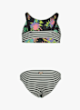 Roxy Active Crop Mädchen Bikini Anthrazit 49768 2