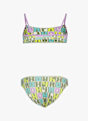 Roxy Letter Up Bralette Mädchen Bikini Grün 49794 2