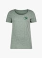 Fjällräven 1960 Logo t-shirt donna Verde 49785 1