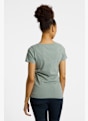 Fjällräven 1960 Logo t-shirt donna Verde 49785 3