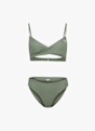Roxy Solid Essentials Bralette A-C Cup bikini donna Verde 49816 1
