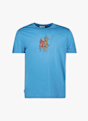 icebreaker Merino 150 Tech Lite Bear Catch Herren T-Shirt Blau 51699 1