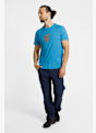 icebreaker Merino 150 Tech Lite Bear Catch Herren T-Shirt Blau 51699 4