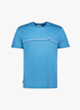 icebreaker Merino 150 Tech Lite Range Stripes t-shirt hommes Bleu 49846 1