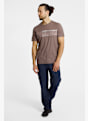 icebreaker Merino 150 Tech Lite Elevation Line Herren T-Shirt Braun 49847 4