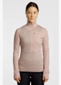 icebreaker Merinomix 200 Realfleece™ Descender Half-Zip longsleeve donna Pink 49900 2