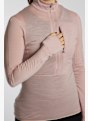 icebreaker Merinomix 200 Realfleece™ Descender Half-Zip longsleeve donna Pink 49900 4