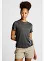 icebreaker Merino Blend 150 Core Panax Damen T-Shirt Grau 49889 2