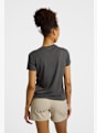 icebreaker Merino Blend 150 Core Panax Damen T-Shirt Grau 49889 3