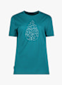 icebreaker Merino 150 Tech Lite Hike Path t-shirt femmes Turquoise 49914 1