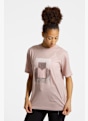 icebreaker Merino 150 Tech Lite Relaxed Mountain Shift t-shirt femmes Rose 49921 1