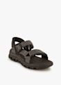 Skechers Slip-ins: Glide Step Triangle Hardware Herren Sandale Schwarz 49986 2