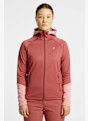PEAK PERFORMANCE Rider Essentials Zip Hood midlayer donna Pink 50074 2