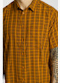 Jack Wolfskin Meseta chemise de randonnée hommes Marron 50093 4