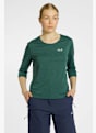 Jack Wolfskin Wildtrail sleeve 3/4 donna Verde 50130 1
