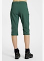 Jack Wolfskin Hikeout pantaloni da trekking 3/4 donna Verde 50139 2