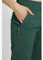Jack Wolfskin Hikeout pantaloni da trekking 3/4 donna Verde 50139 4